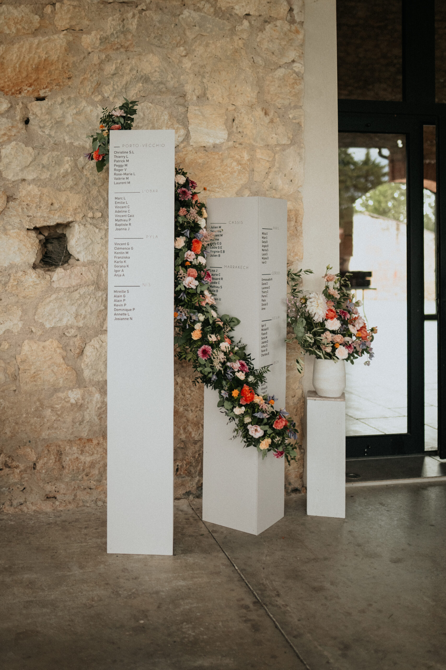 Décoratrice mariage Toulouse - Plan de table