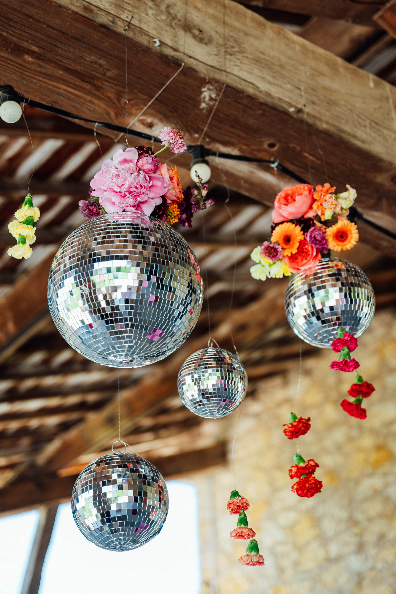 Décoration mariage Toulouse - Boules à facettes